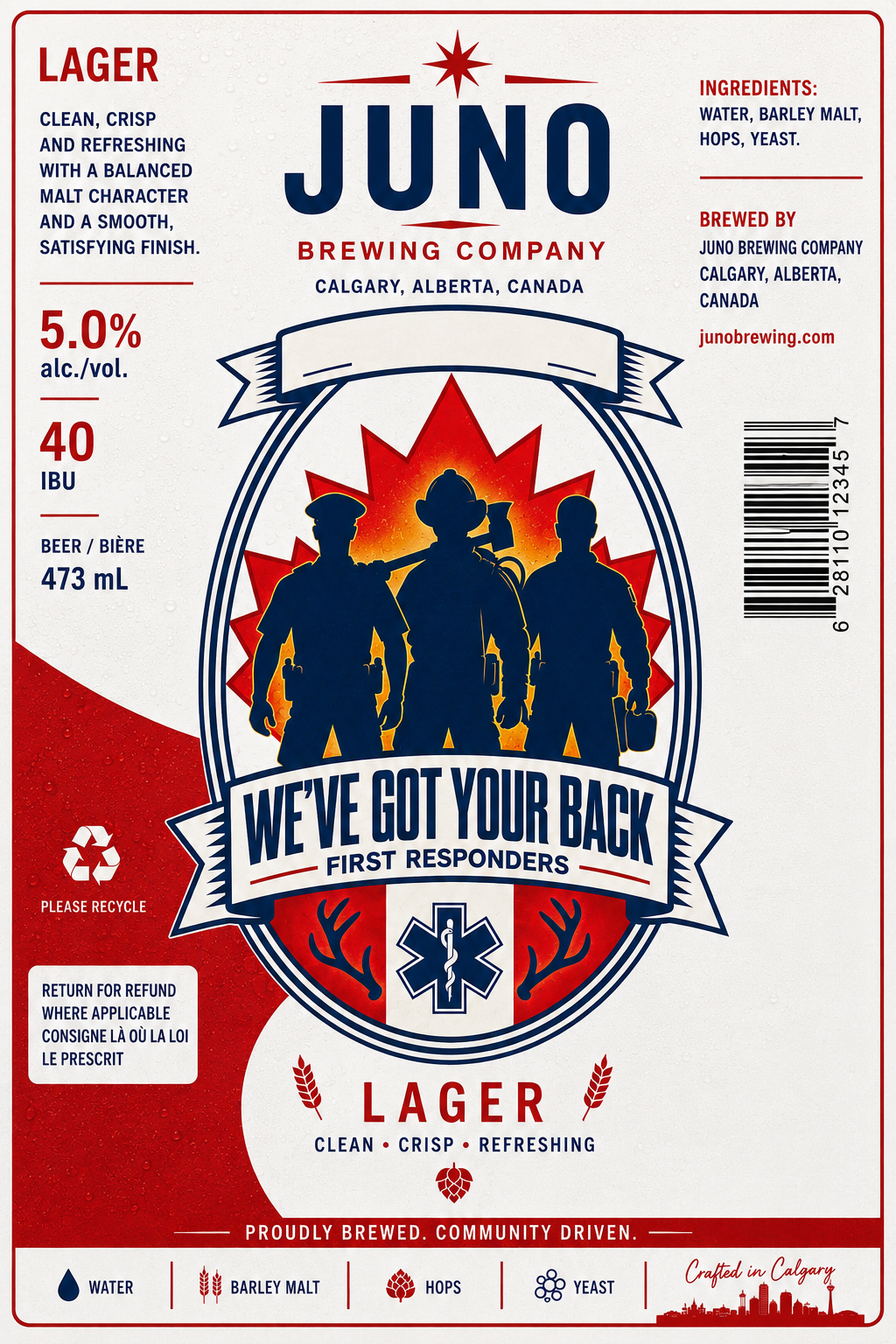 We've Got Your Back Charity Brew